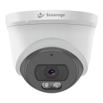 2MP IP, Dome Camera, 30M IR, White Light, PoE, Audio, 2.8mm, SP-C2XN-I3W, Color Master Series - Secureye